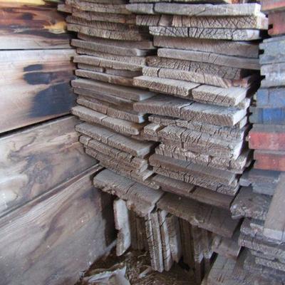 BB-55  STACK OF BARN WOOD/PLANKS