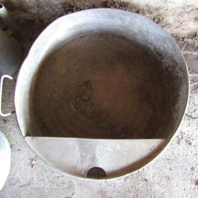 G-39  GALVANIZED VINTAGE CONTAINERS