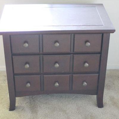 Lot 16 Side Table w/ 3 Drawers