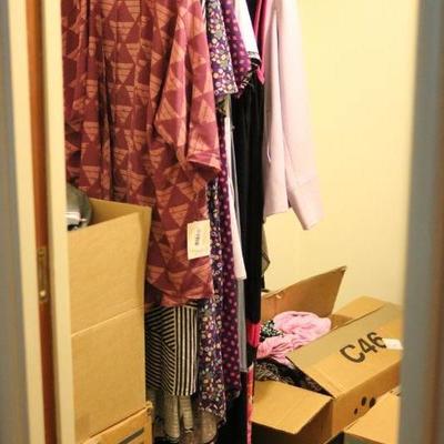 Lot 43 Entire Contents of Closet - Women's 1X-3X, Shoes & More