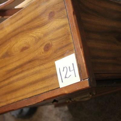 Lot 124 Solid Wood Nightstand
