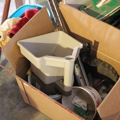 Lot 149 Black & Decker Weed Wacker, Chairs (Storage cubbies NOT included)