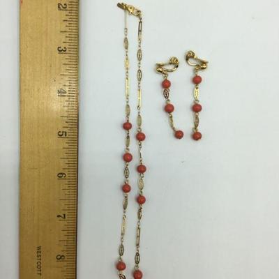 Necklace and Earrings Set