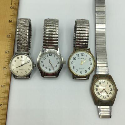 4 Vintage Men's Watches *NOT RUNNING*