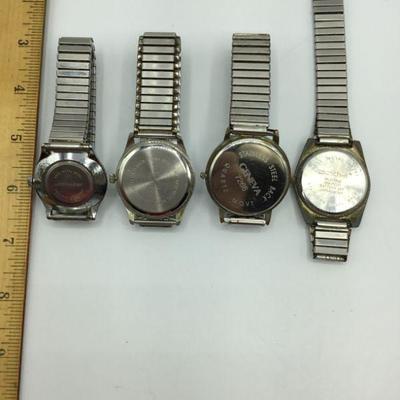 4 Vintage Men's Watches *NOT RUNNING*