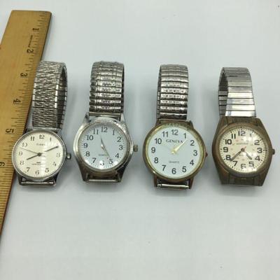 4 Vintage Men's Watches *NOT RUNNING*