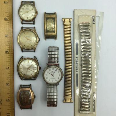 Mixed Lot Of Watch Parts
