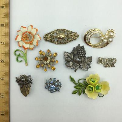 Assorted Pins and Brooches