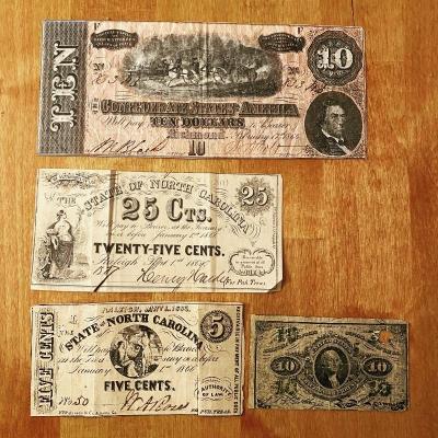 Lot 58 - Confederate Bills