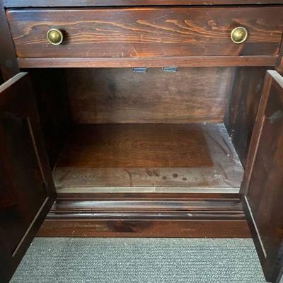 Ethan Allen Old Tavern Night Stand Side Table Pair