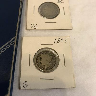 Lot 66 - 3Â¢ Shield Nickel + Collectible 5Â¢ Pieces