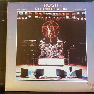 RUSH ~ All The World's A Stage