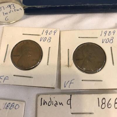 Lot 68 - Indian Head, Wheat, Zinc & Lincoln Pennies