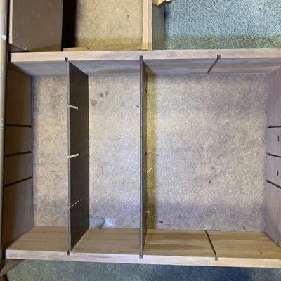 #80 Six Drawer Wooden Storage Box / Tool Box