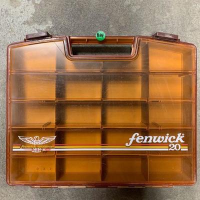 #82 Vintage Fenwick Woodstream Tackle Box