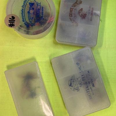 #116 Vintage Flies and Containers