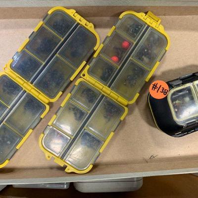 #138 Fly Cases Full of Flies and Accessories 