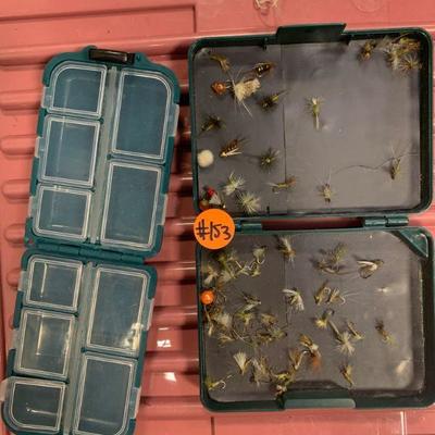 #153 Vintage Nymph Flies and Case