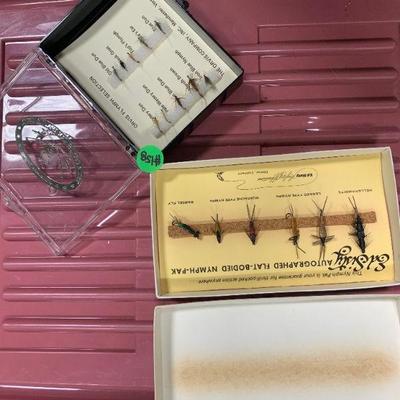 #158 Autographed Nymph Fly Collection