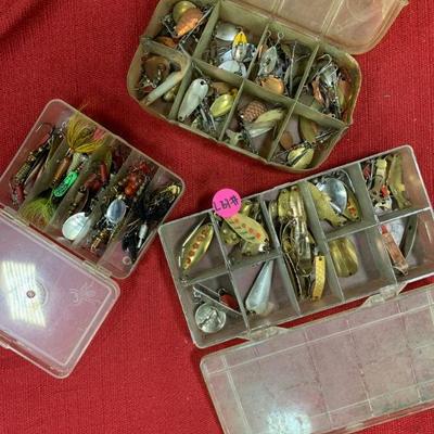 #197 Vintage Lures Spinners & Misc.