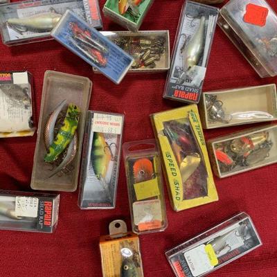 #226 Box of Vintage Fishing Lures