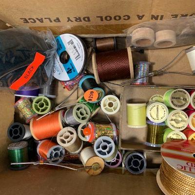 #258 Fly Tying Thread & Misc.
