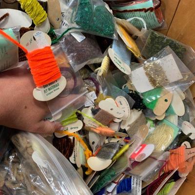 #273 Jumbo Collection of Fly Tying Material
