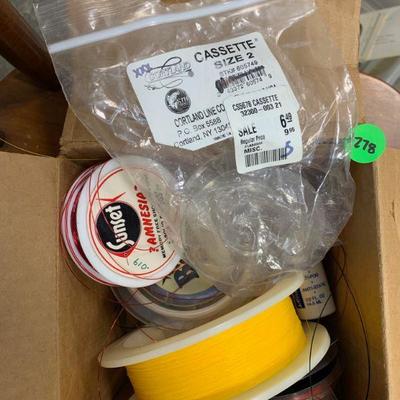 #278 Fly Line Misc.