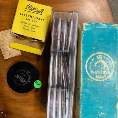 #281 Vintage Spool and Fly Lines