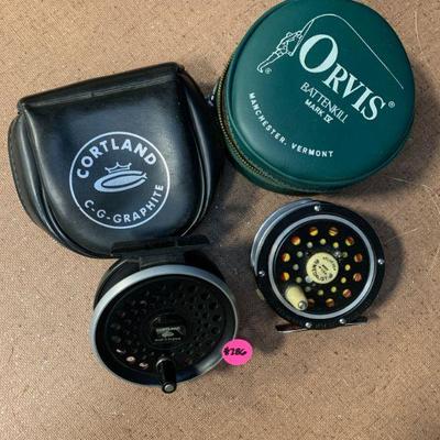 #286 Vintage Fishing Reels and Cases