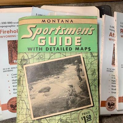#322 Vintage Maps & Collectible Pamphlets