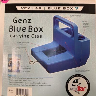 #327 Genz Blue Box Carrying Case