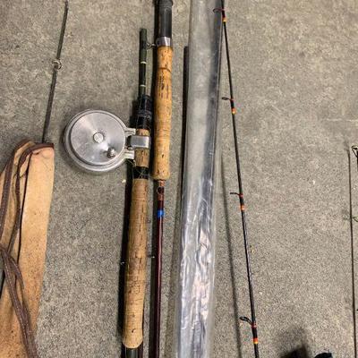 #355 Vintage Fishing Pole Bundle