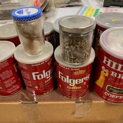 #28 Coffee Cans Full of Feathers
