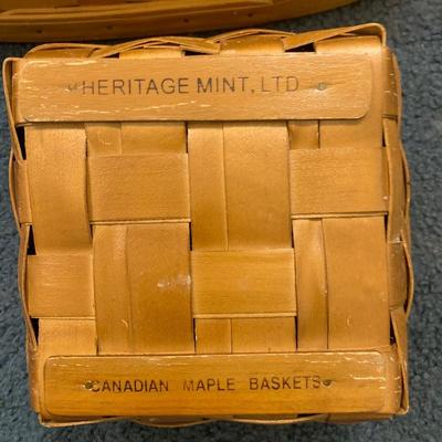 Lot 86 - Longaberger & Heritage Mint Baskets and More 