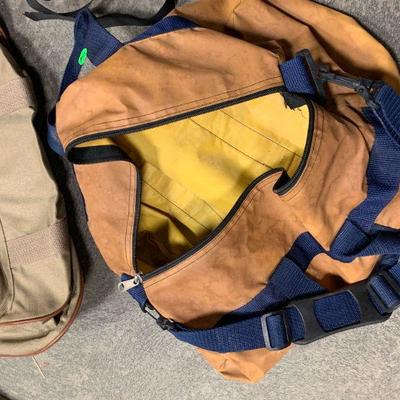 #43 Two Duffle Bags and One Backpack