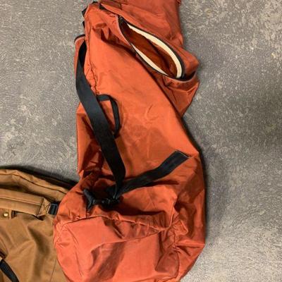 #49 Jumbo Backpack And Duffle Bag
