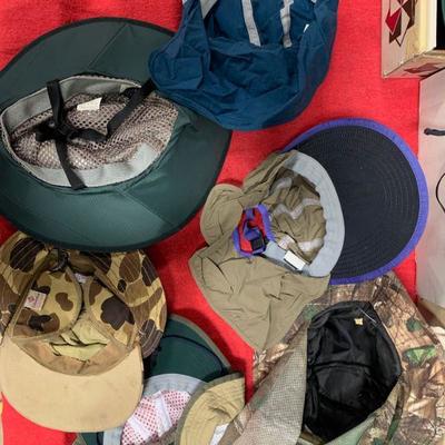 #107 Six Vintage Hunting/Fishing Hats