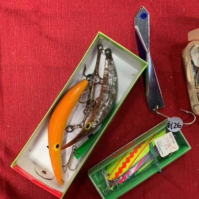 #126 Misc. Vintage Fishing Lures