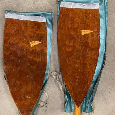 #172 Vintage Boat Paddles