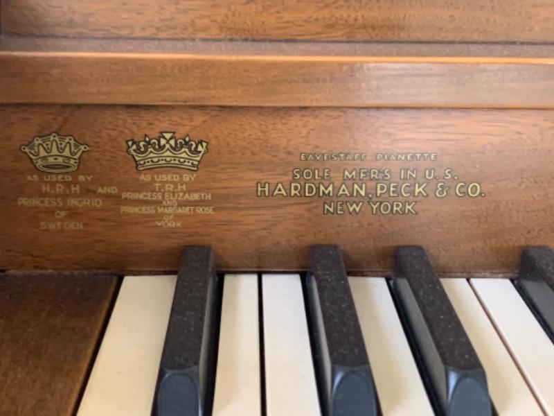 Hardman sale peck minipiano