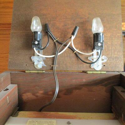 MICHAEL GARMIN LIGHTED STATUE