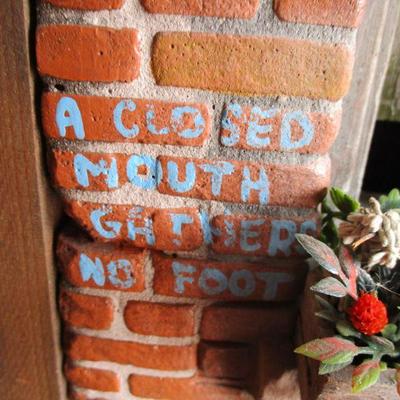 MICHAEL GARMIN LIGHTED STATUE