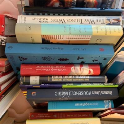 18. Large assortment of books