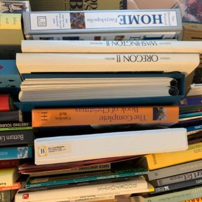 18. Large assortment of books