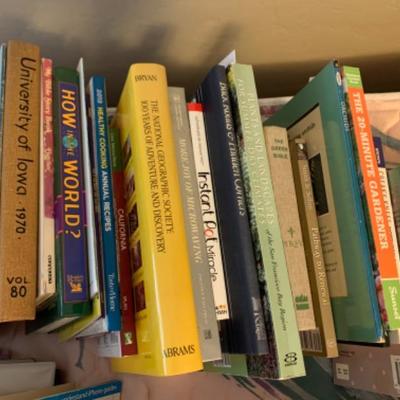 18. Large assortment of books