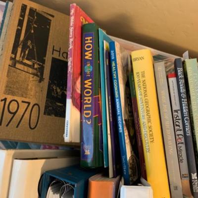 18. Large assortment of books
