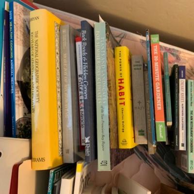 18. Large assortment of books