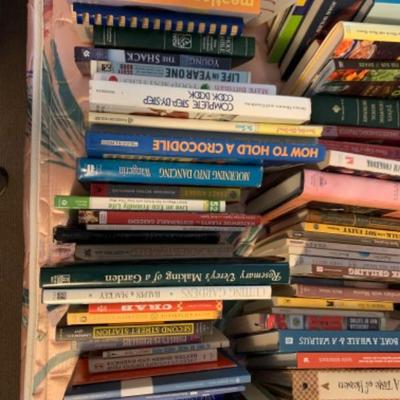 18. Large assortment of books