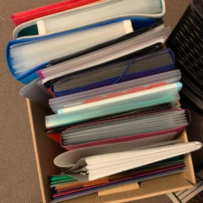 21. Office organizer supplies, shelving, file drawers, storage containers